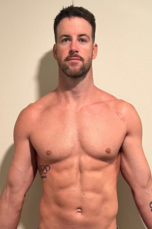 James, Ironberg client, after gaining 10kg lean muscle