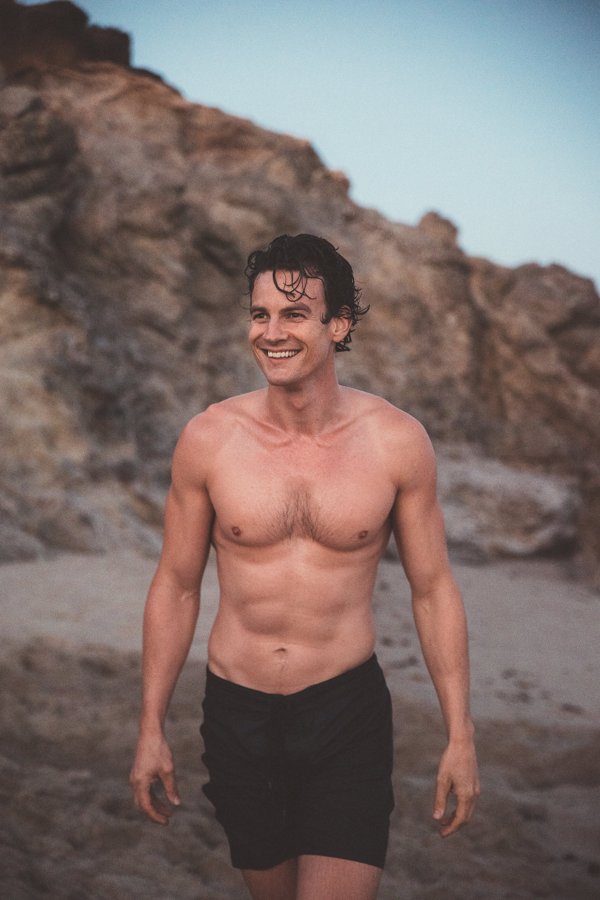 Luke Cook, before training with Ironberg